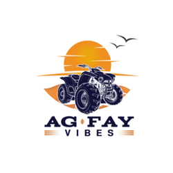Logo Ag-Fay Vibes - création graphique OneClick Maroc Casablanca
