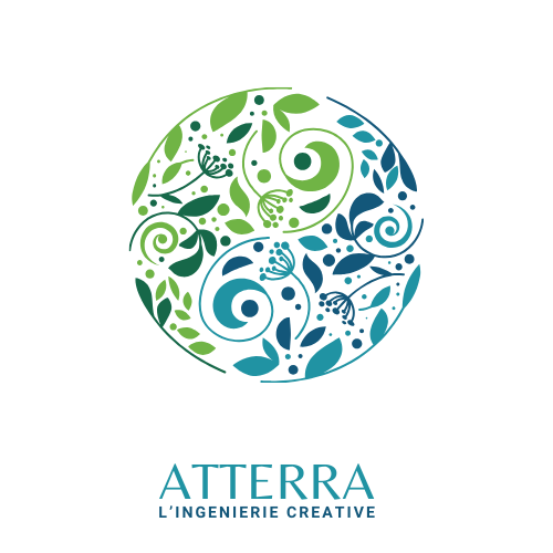 Logo professionnel créé pour Atterra.ma