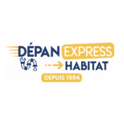 Logo Depan Express Habitat - création graphique OneClick Maroc Casablanca