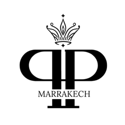 Logo DP Marrakech - création graphique OneClick Maroc Casablanca
