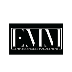 Logo Emporio Model Management - création graphique OneClick Maroc Casablanca