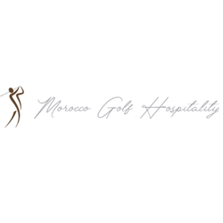 Logo Morocco Golf Hospitality - création graphique OneClick Maroc Casablanca