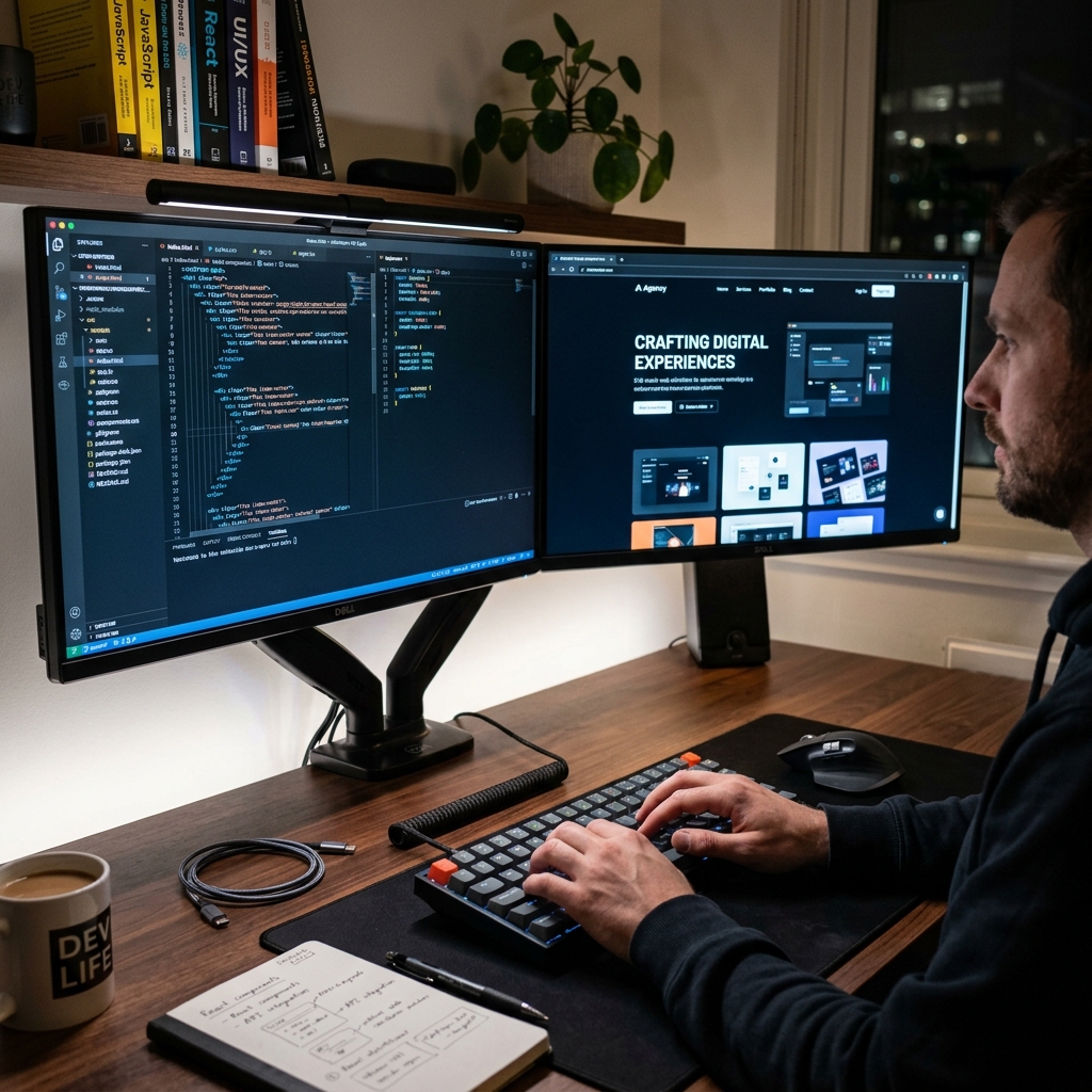 Article blog : Les tendances de création de sites web au Maroc en 2026 - OneClick