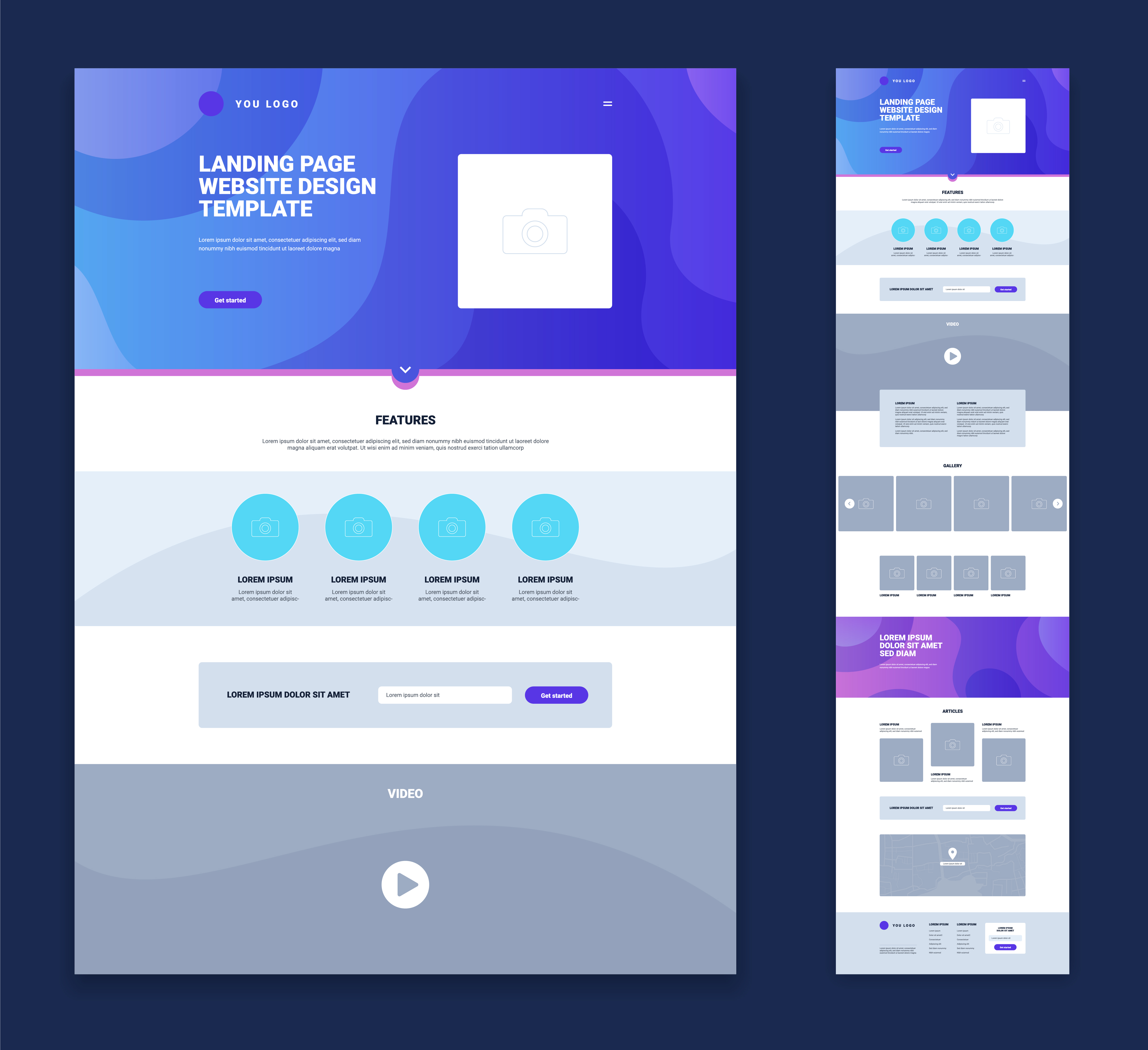 Professional showcase website planning and design in Casablanca - OneClick Morocco