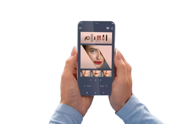 OneClick beauty salon mobile app - Responsive interface